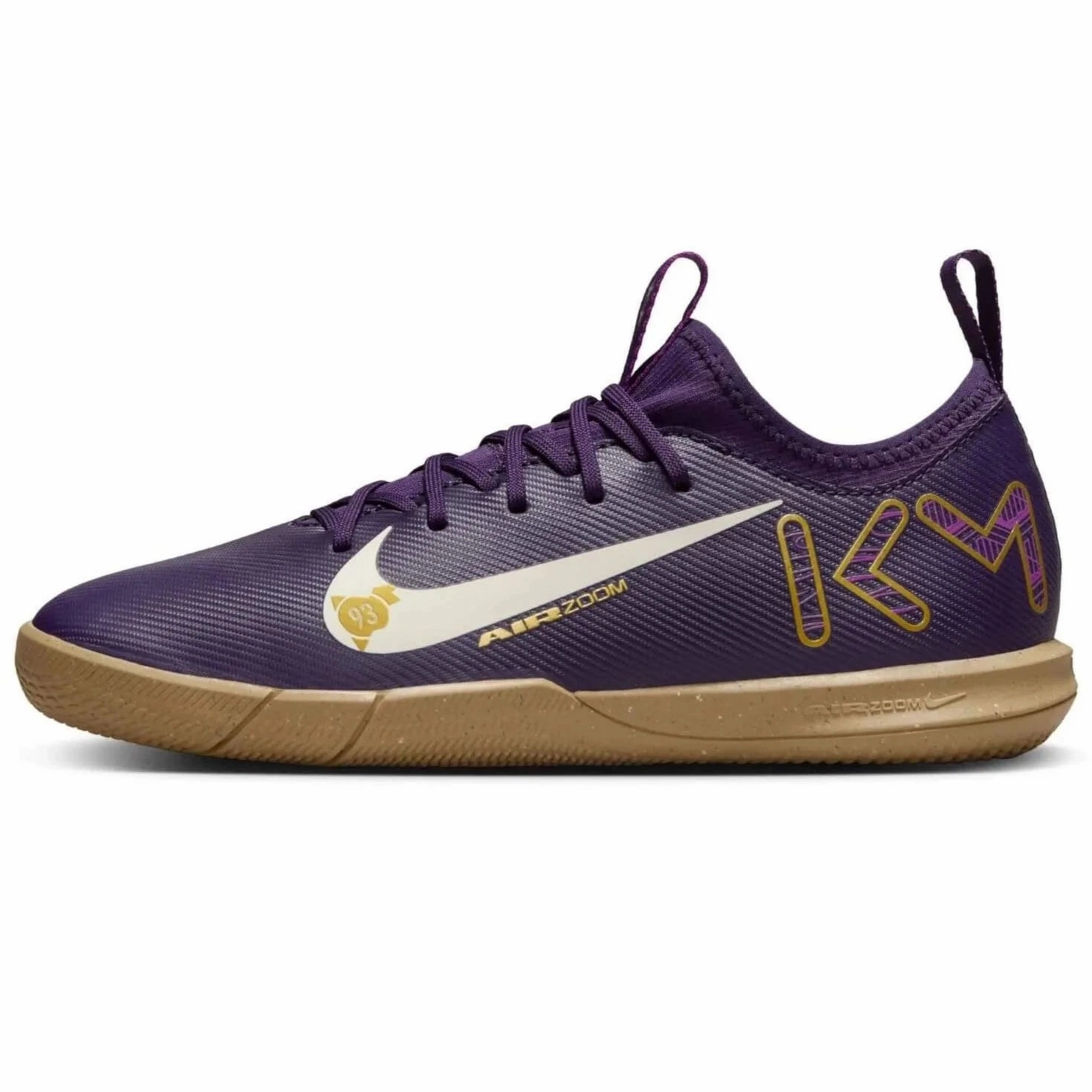 Nike JR Zoom Vapor 16 Academy KM indoor Soccer Shoes - Mbappe PE (SU25) Best Insoles For Soccer Cleats