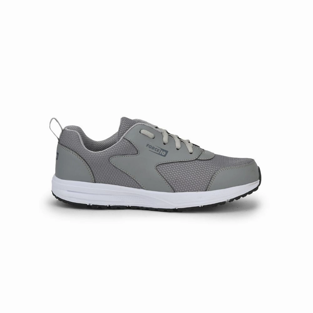 Force 10 Sports Lacing Shoes For Men (Grey) SPRINT By Liberty Free Tr Fit 3 Print Training Shoe