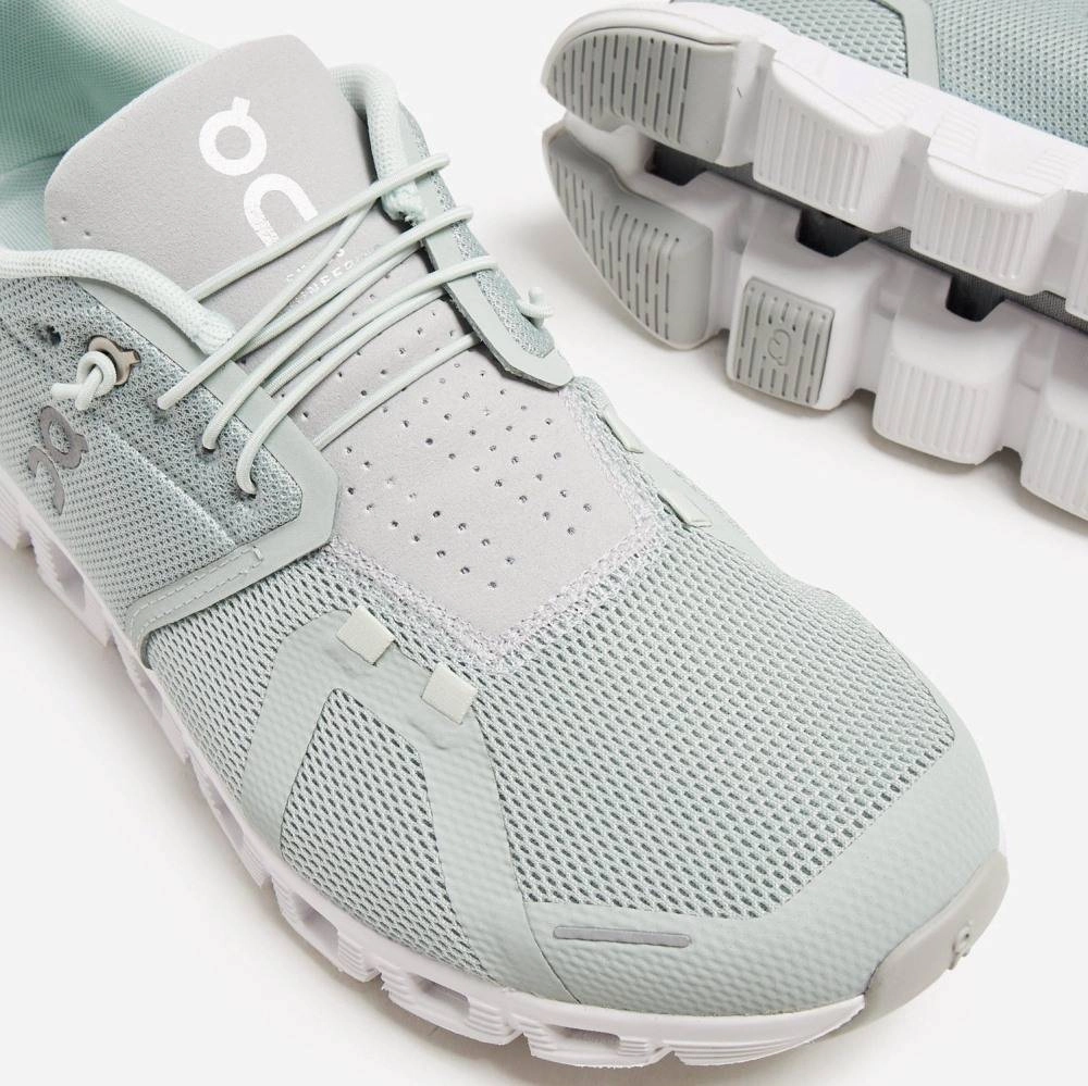 Scarpa Drago Climbing Shoe On Mens Cloud 5 Glacier/Glacier- (50.98024)