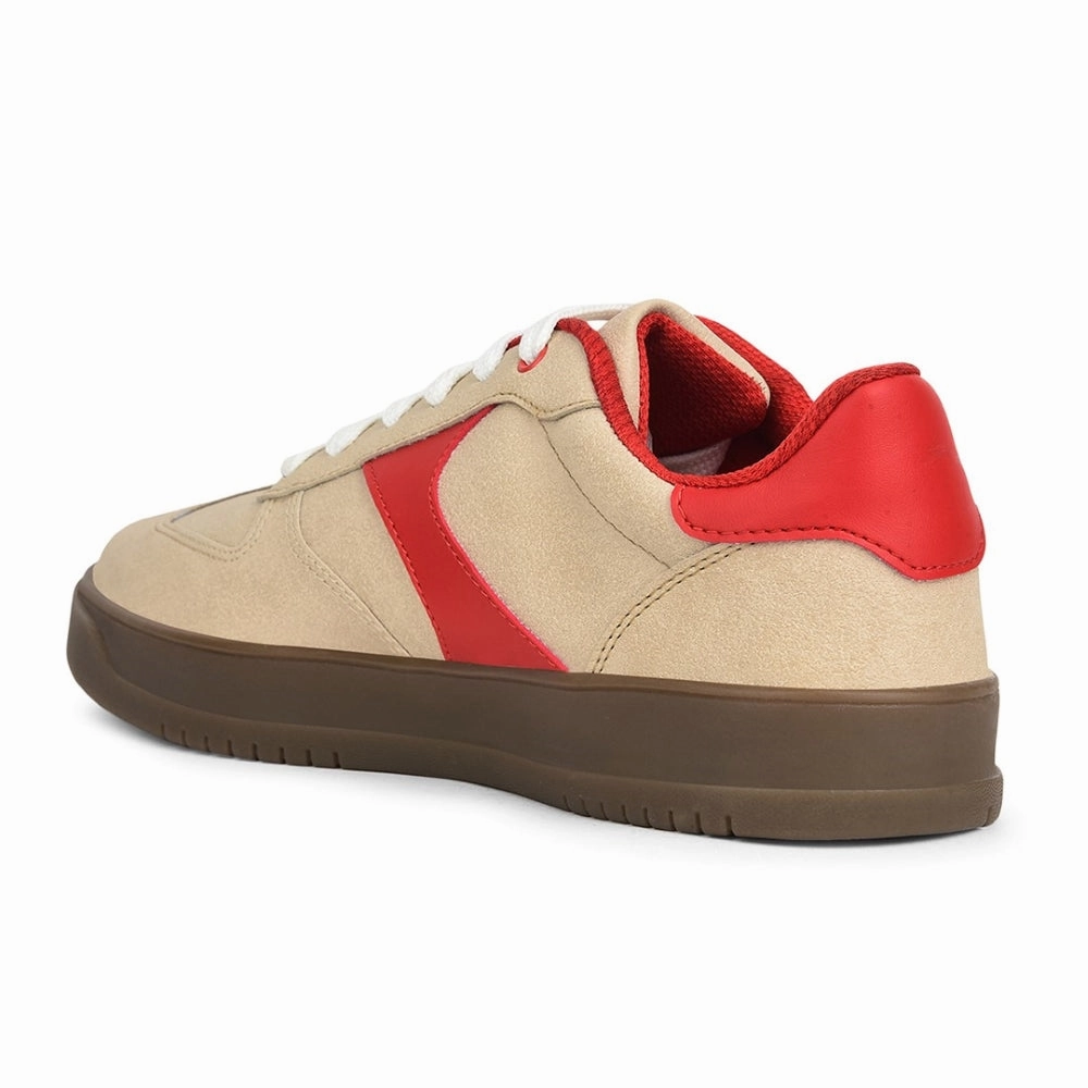 Vicky Vuong Sneakers Leap7x Casual Beige Lacing Sneakers For Men SPORTSTAR7 By Liberty