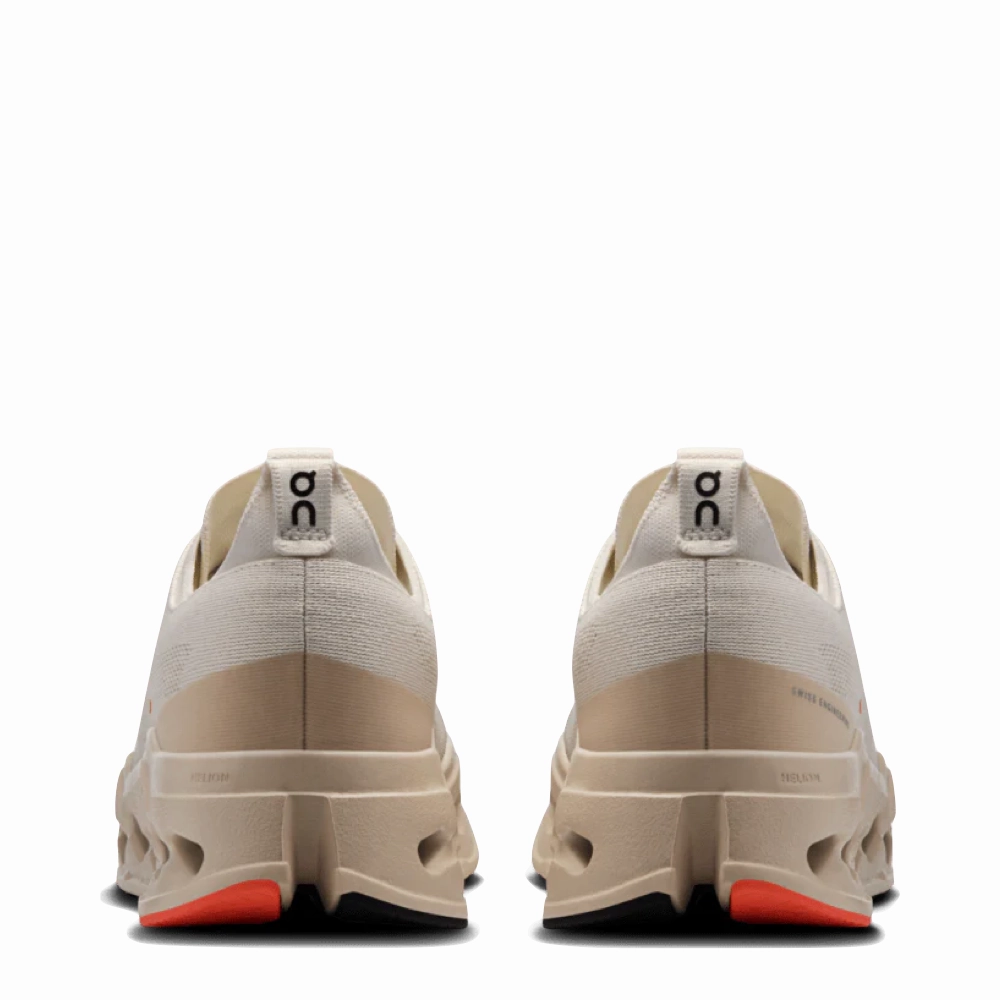 Flat Shoes Brand Lokal On Women's Cloudsurfer Max Sneaker in Ivory/Salmon