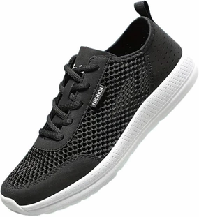 Cushion In Running Shoes IWIHMIV Mens Tennis Shoes Breathable Men's Running Shoes Walking Sneaker Athletic Sport Shoes Lightweight Casual Outdoor Shoe