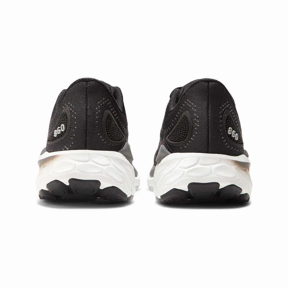 New Balance Fresh Foam X 860v13 Black/White/Castlerock Shoe (Women's) Walking In Zero Drop Shoes