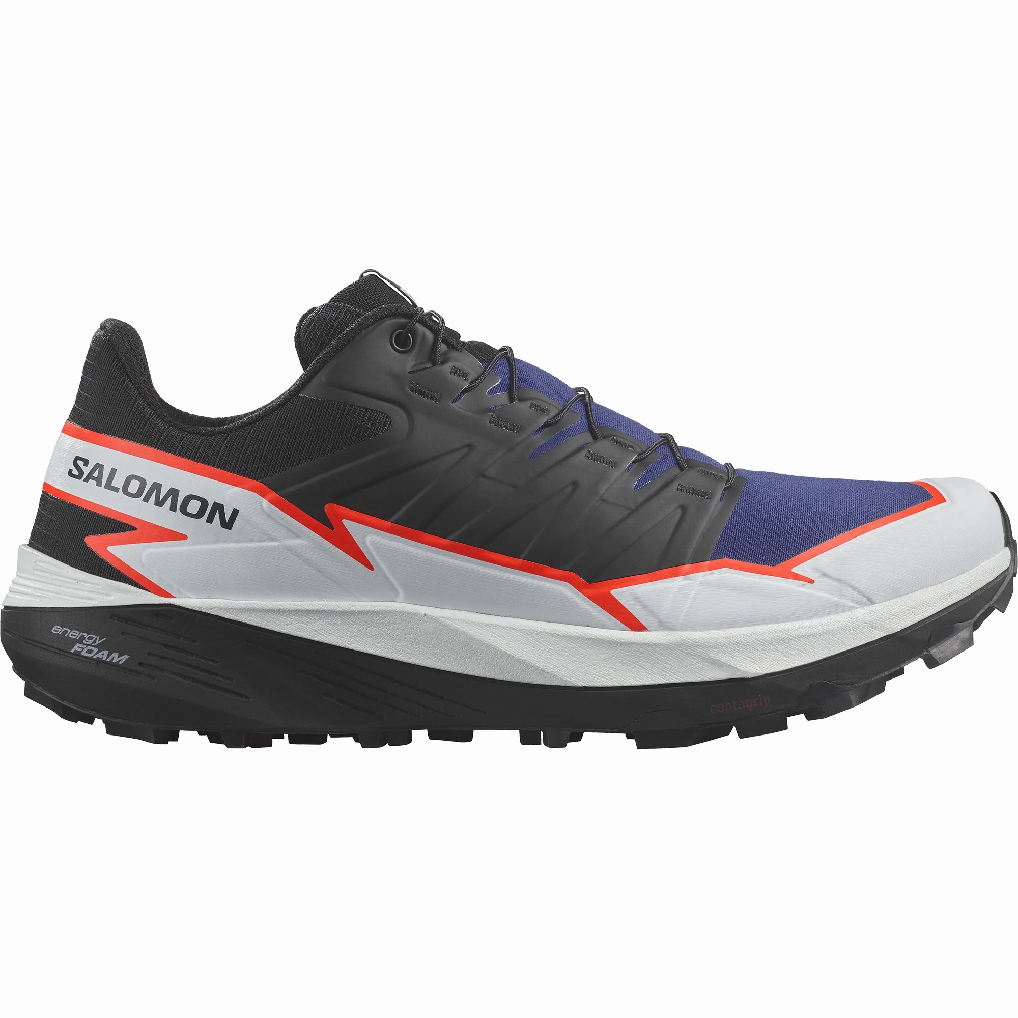 Mens Salomon Thundercross Surf the Web/Black/Neon Flame Best Trail Shoe -> Best Trail Shoe