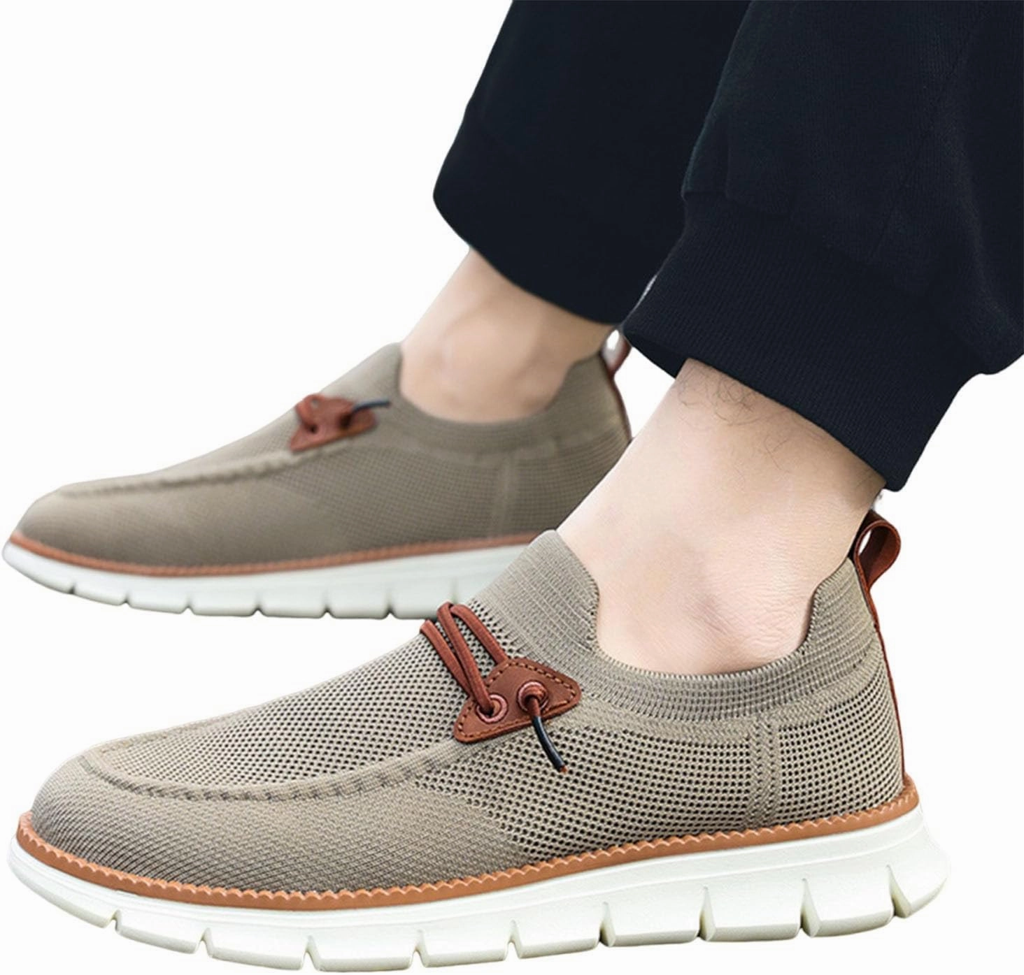 Men Loafers Shoes Casual Slip on Sneakers Fashion Lace up Wolking Dress Business Oxfords Work Lightweight Footwear Originals Pod S3 1 Primeknit Casual