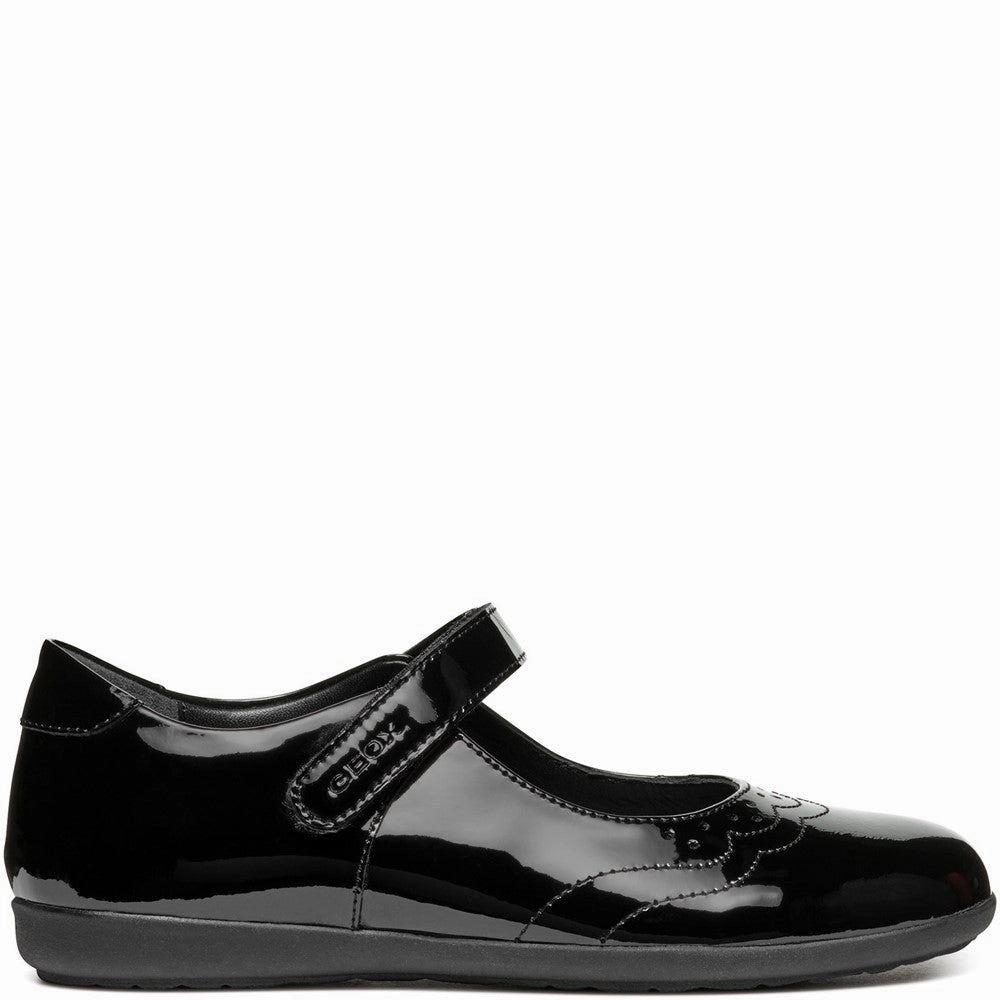 Geox J Iberide A Ballerina School Shoes Size 6 Flat Sole Casual Shoes