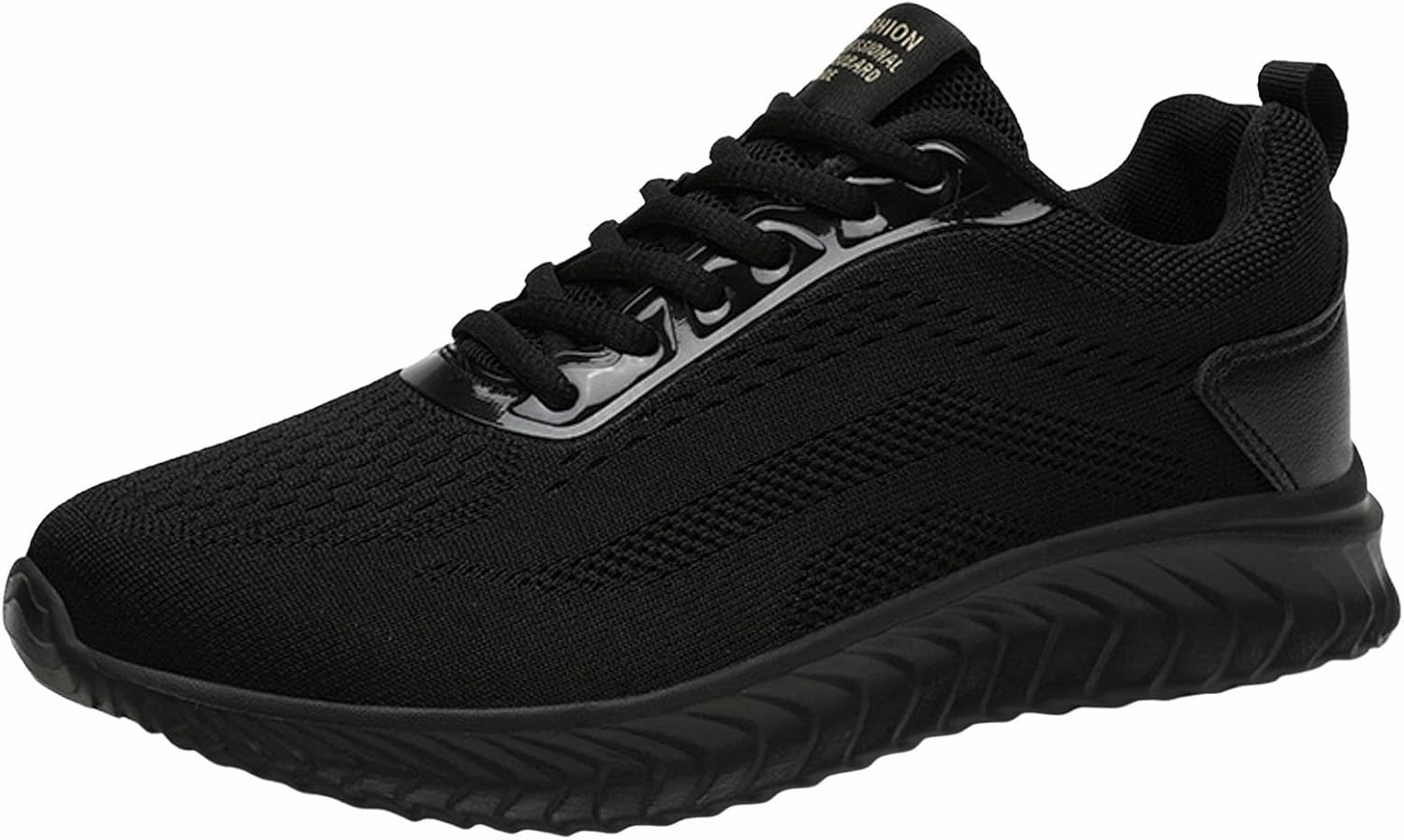 IWIHMIV Men's Breathable Tennis Shoe Lightweight Walking Shoes Thick Bottom Soft Sole Non Slip Running Shoes Black Friday Running Shoes