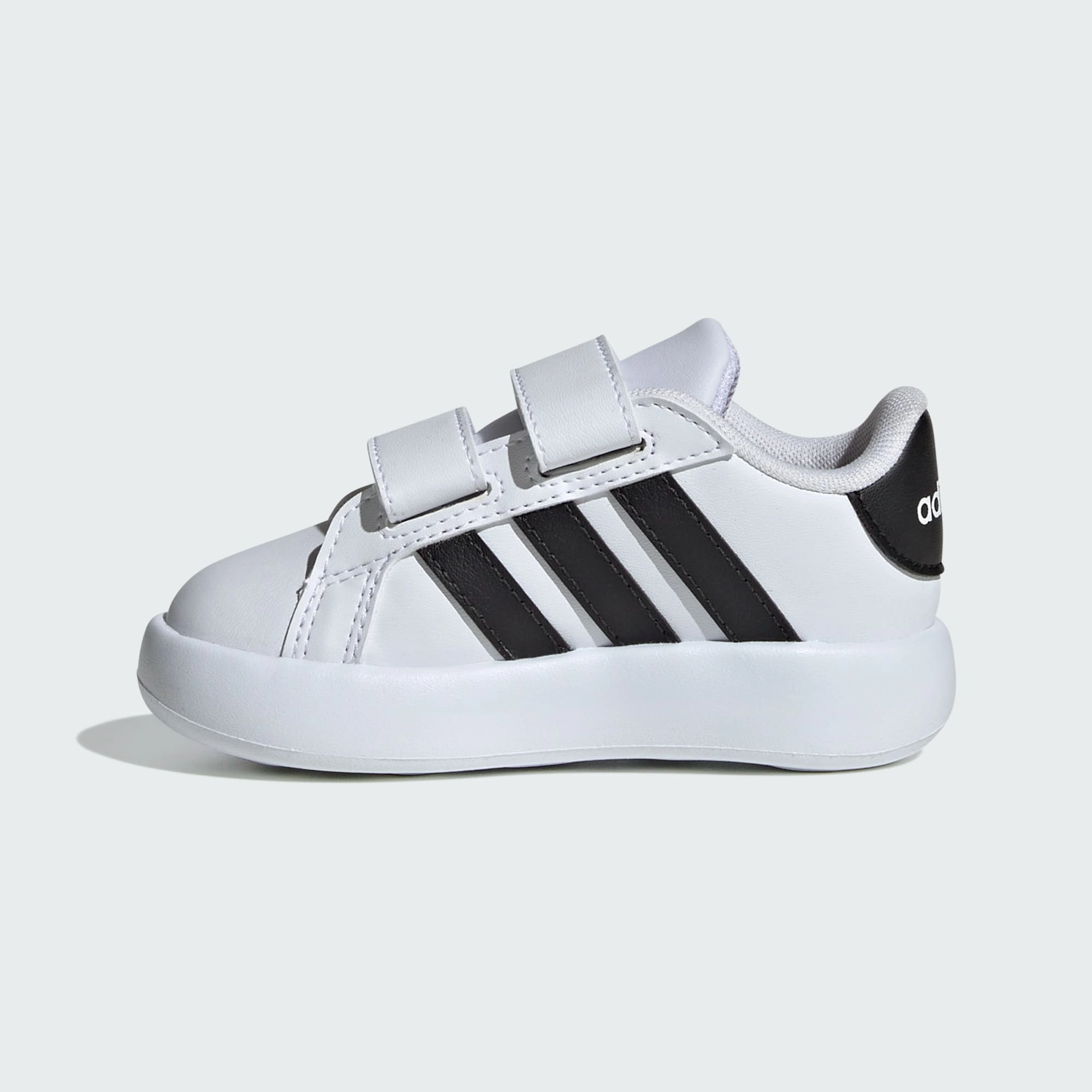 Adidas Kids Grand Court 2.0 White/Black Shoes Adidas Shoes Soccer Messi