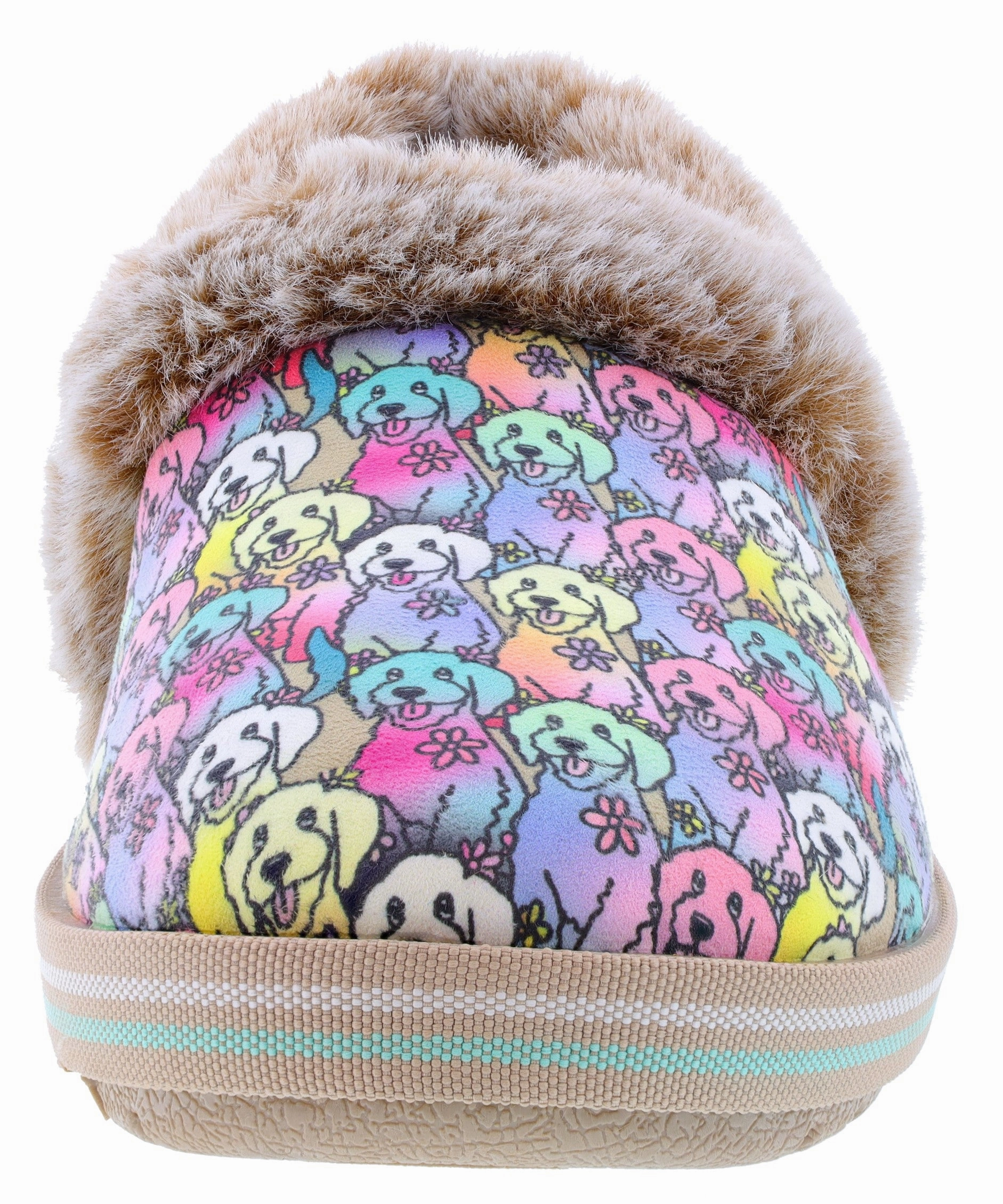 Moo Slippers Skechers Bob's Women's Too Cozy Winter Howl Memory Foam Slippers