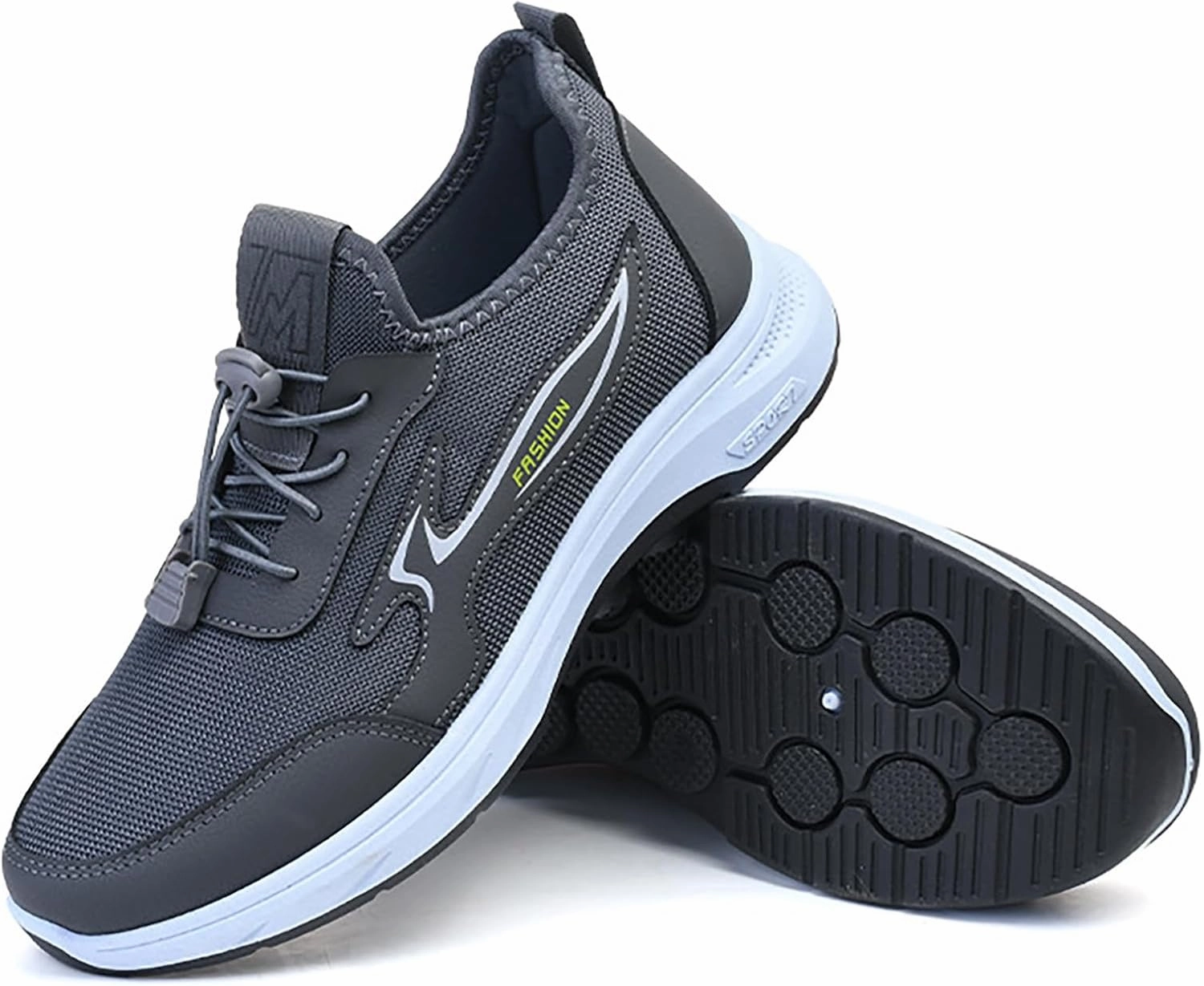 Boys Running Shoes IWIHMIV Mens Walking Sneakers Men's Sports Shoes Tennis Shoes for Men Men's Athletic Running Shoes Breathable Sport Sneakers