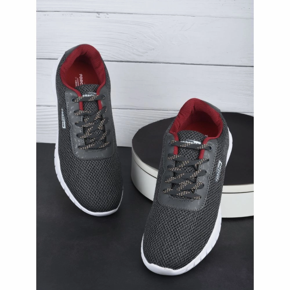 Force 10 Sports Lacing Shoes For Men (Grey) GARRICK-E By Liberty Puma Starla 2 Training Shoes