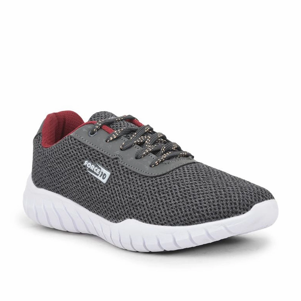 Ua Charged Engage 2 Training Shoe Force 10 Sports Lacing Shoes For Men (Grey) GARRICK-E By Liberty