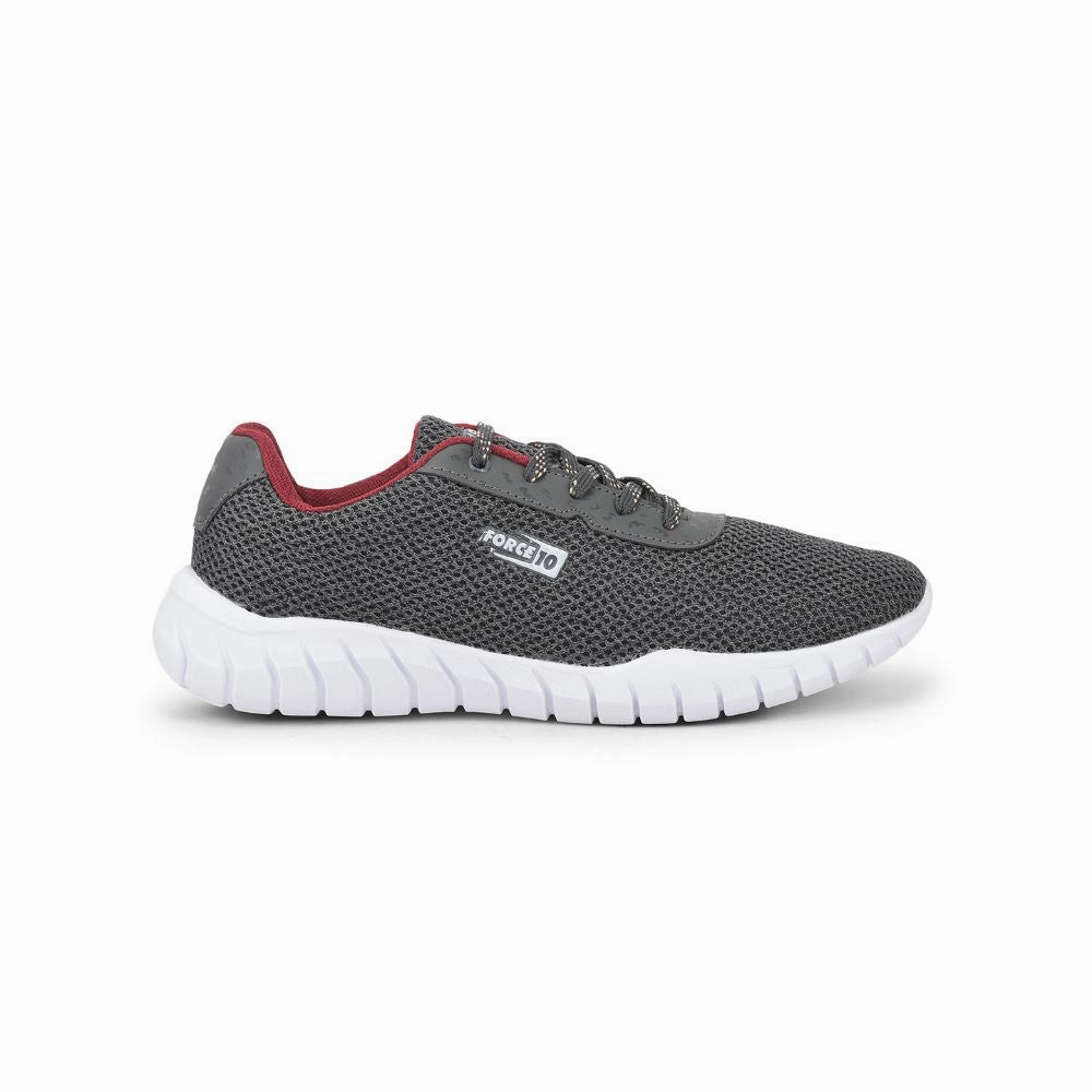 Nike Air Trainer 1 Shoes Force 10 Sports Lacing Shoes For Men (Grey) GARRICK-E By Liberty