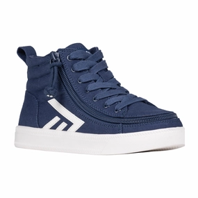 Skate Shoes Uk Sale Toddler  - Navy/White CS Canvas Shoes