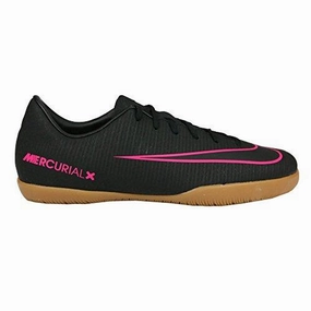 Soccer Cleats Pros Wear Jr. Mercurial Vapor Xi Ic Indoor Soccer Shoe Sz. 3.5Y Black