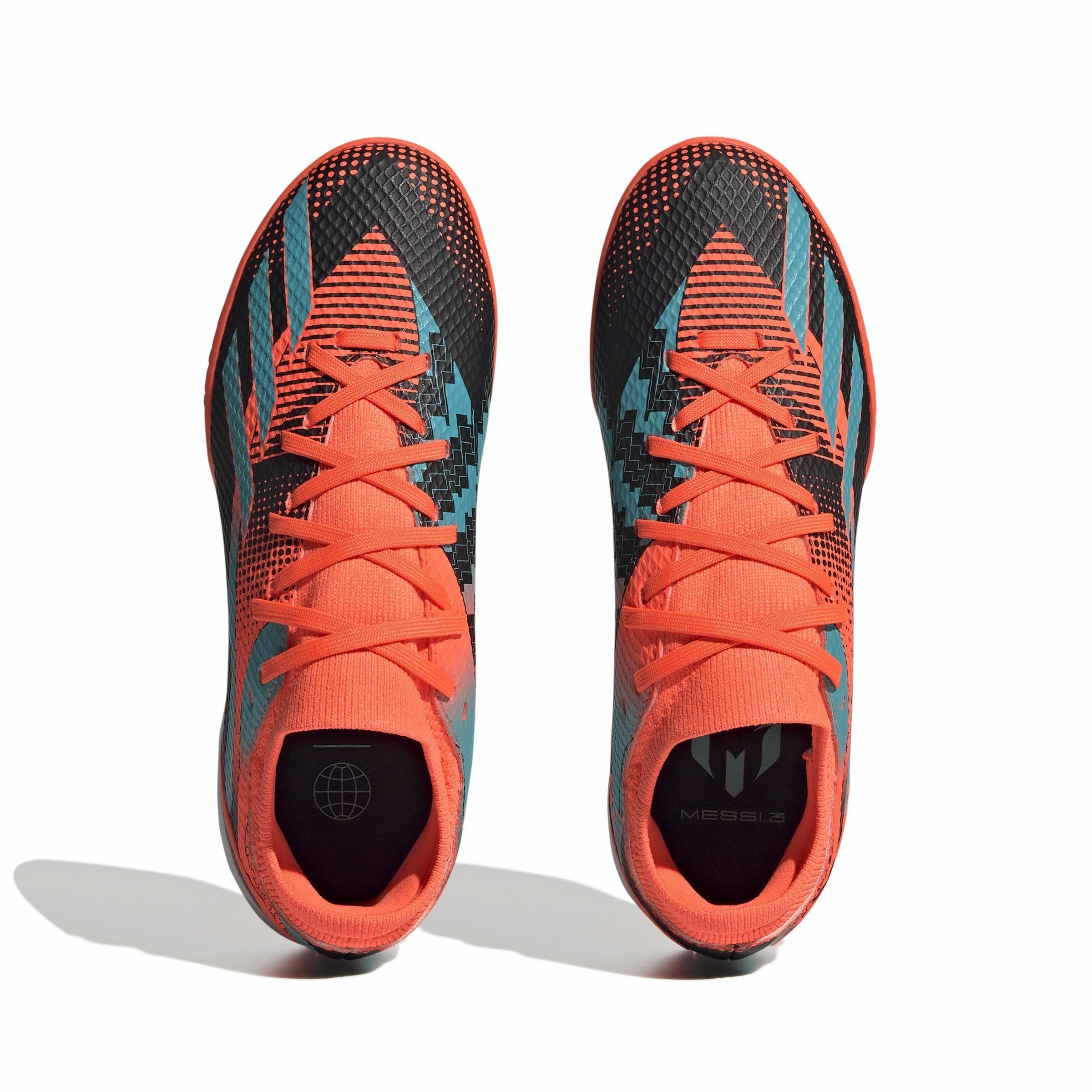 adidas Kids X Speedportal Messi.3 IN Indoor Shoes Evospeed Soccer Cleats