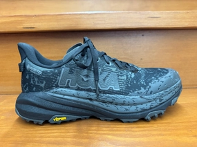 Hoka Speedgoat 6 GTX Black/Outer Orbit 1155151-BCKT & 1155771-BCKT Size 4