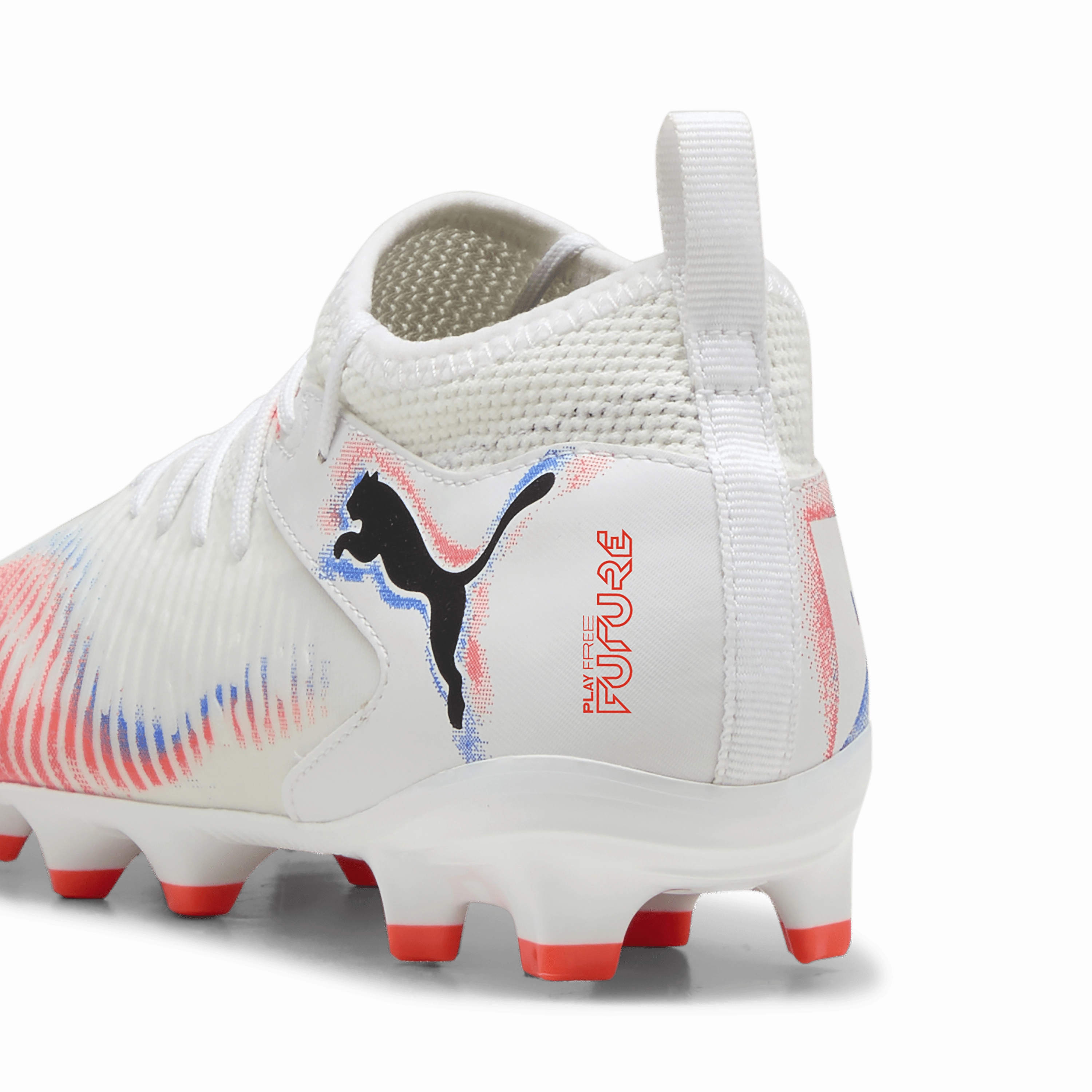 Soccer Cleat Packs PUMA Future 8 Match FG/AG Firm/Multi-Ground Kids Soccer Cleats -White/Black