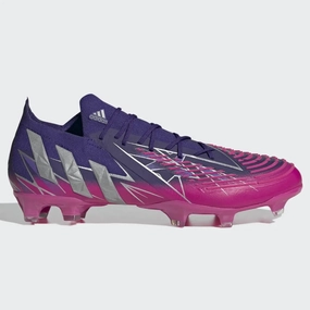 Adidas Shoes Gray adidas Predator Edge .1 Low FG - Purple-Silver-Pink