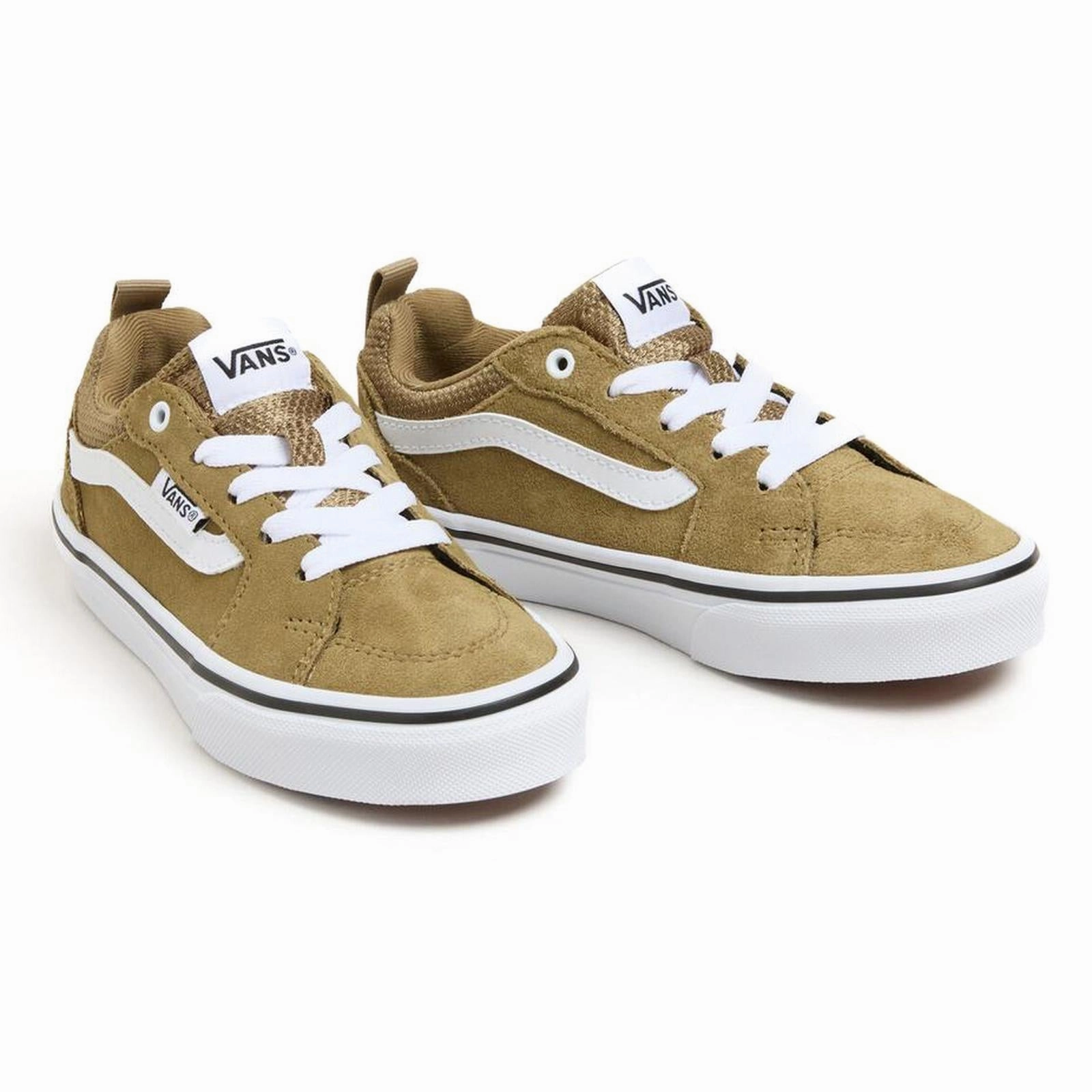 Skate Rowley Shoe Vans Kids Filmore Low Rise Suede Canvas Trainers