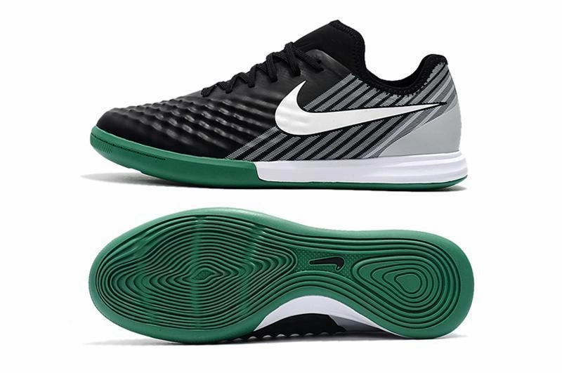 Nike MagistaX Finale II IC Soccer Shoes Green Black White Nike Field Hockey Shoes