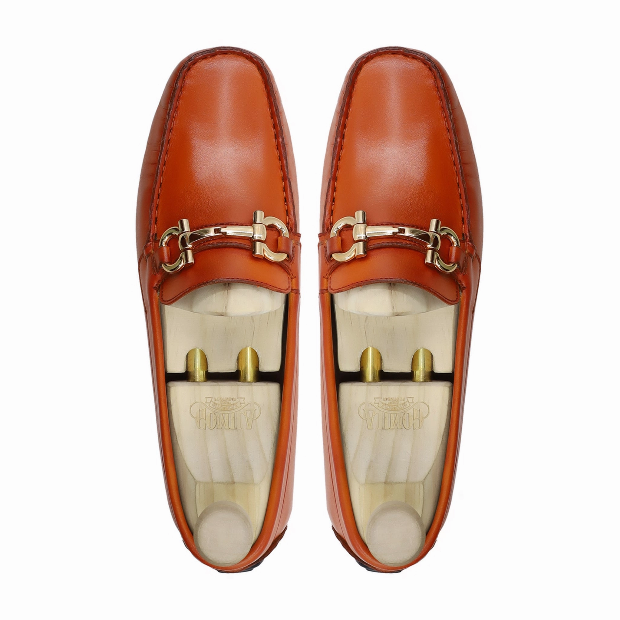 Casual Nike Shoes Provo - Men's Tan Calf Leather Driver Shoe