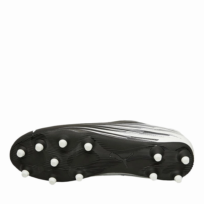 Teraspark Boots Puma Football Kids Attacanto II FG/AG Black / White