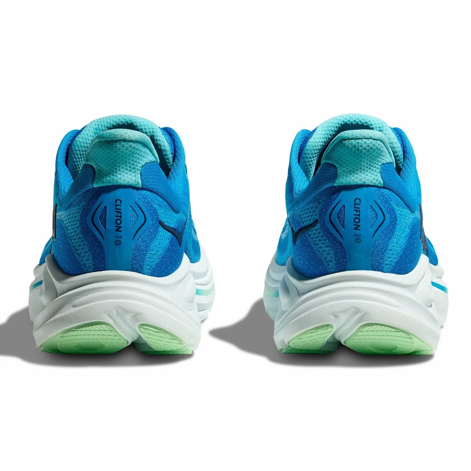 HOKA Clifton 10 Mens 2E Wide Road Running Shoes Best Shoes With Plantar Fasciitis