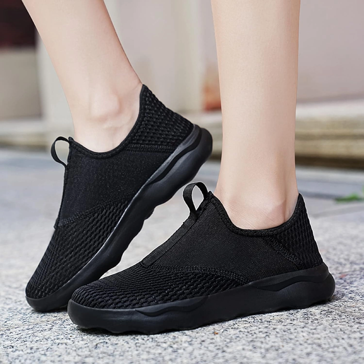 Tennis Shoes Men Barefoot Shoes Men Men's Hands Free Slip On Sneaker Lightweight Breathable Walking Gym Tennis Athletic Footwear Slip on Sneakers Ugg Lowmel Sneakers