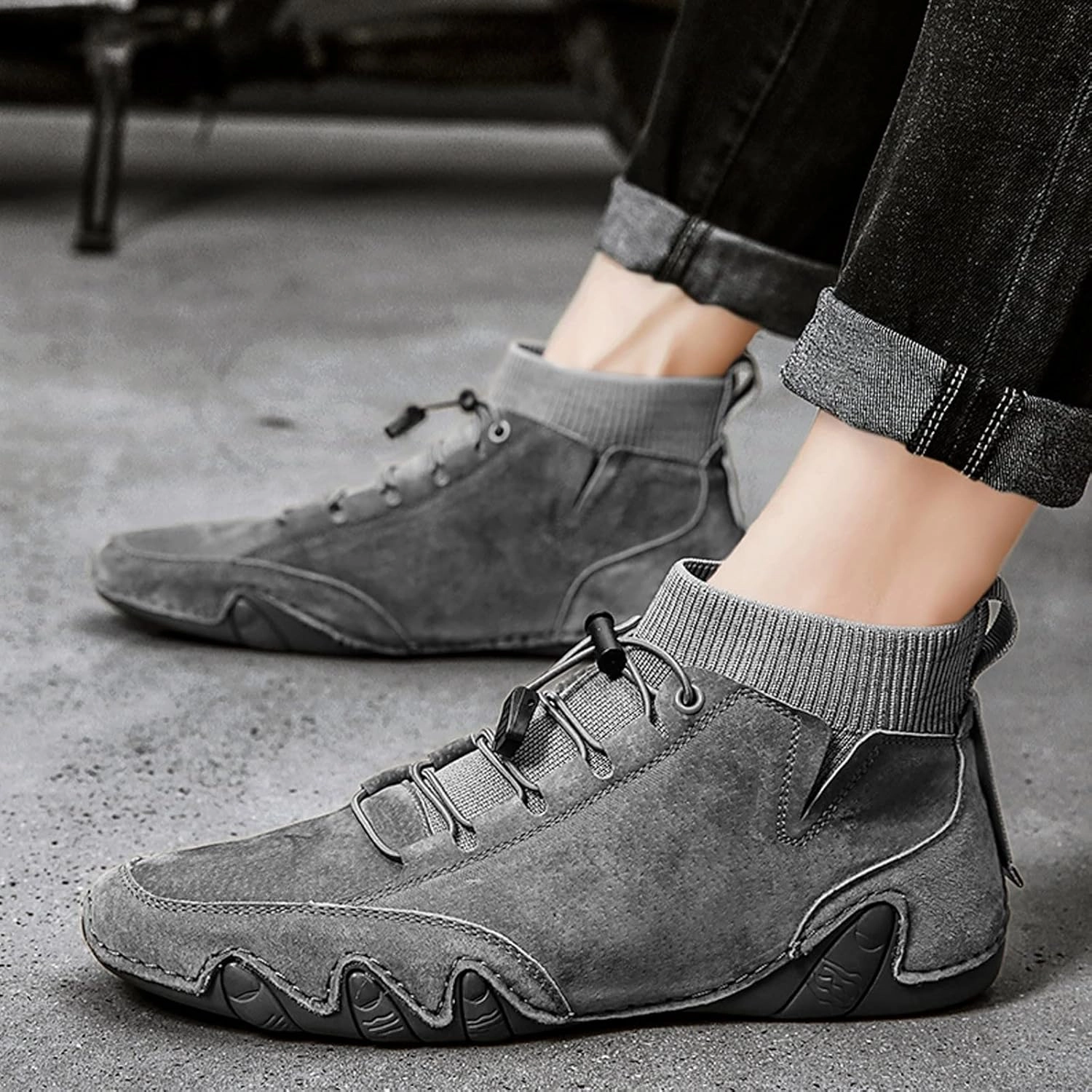 Men's Fashion Sneakers Mens Tennis Shoes Tennis Shoe for Men Walking Shoe for Men Running Trail Sport Sneaker Gazelle Platform Sneakers