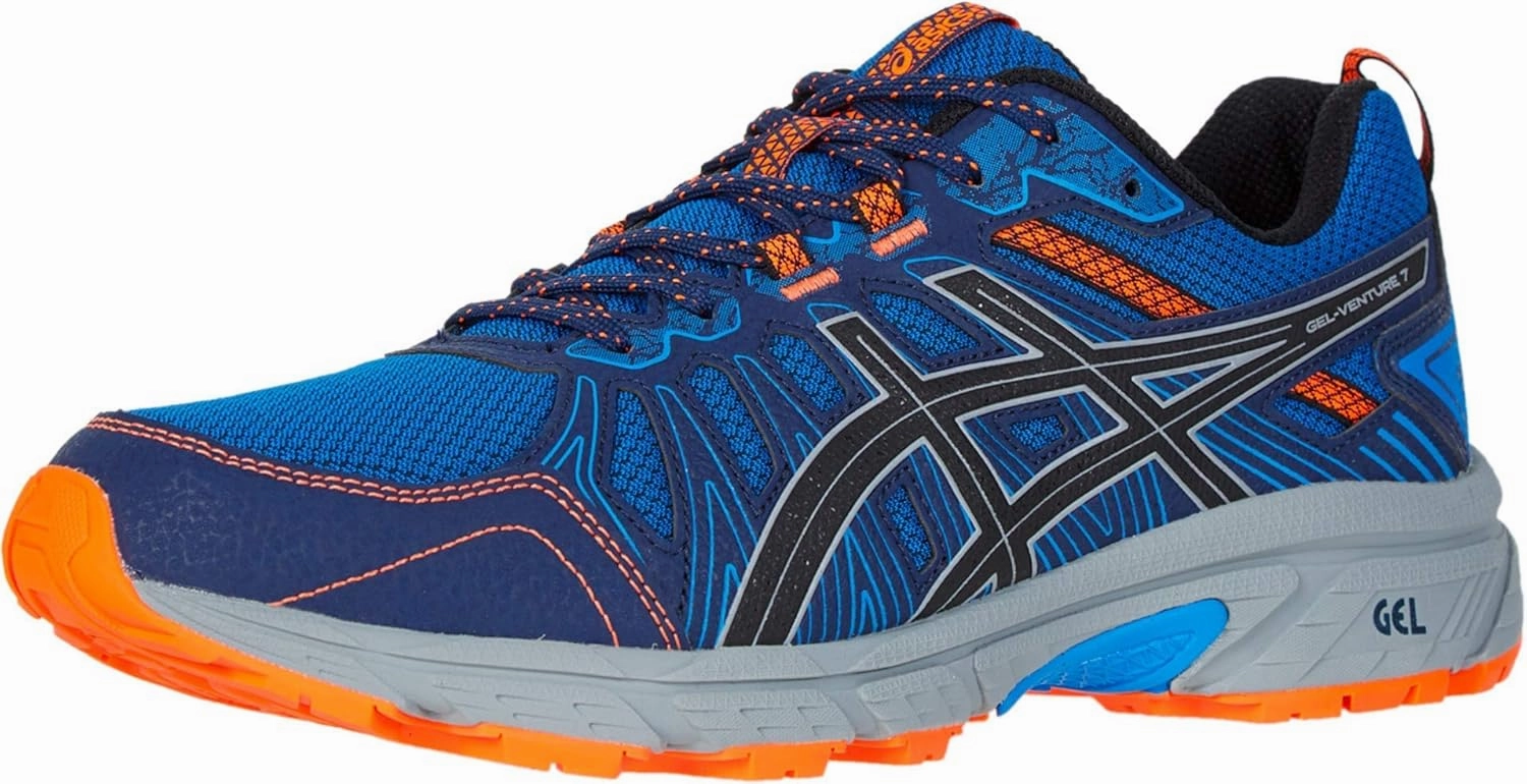 Asics Ultimate Ff Hockey Shoes ASICS Men's Gel-Venture 7 MX Trail Running Shoes