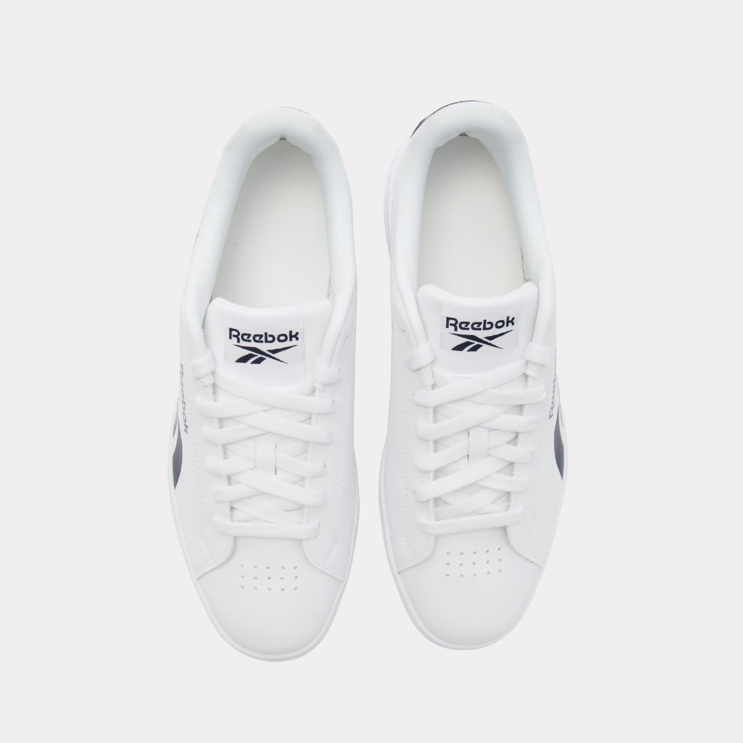 Reebok Footwear Men Prime Grounds Shoes WHITE/VECTOR NAVY 1940 Basketball Shoes