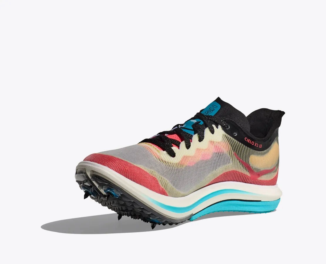 Hoka Unisex Cielo X 3 LD- Black/Yuzu (1155073-BYZ) Narrow Shoes