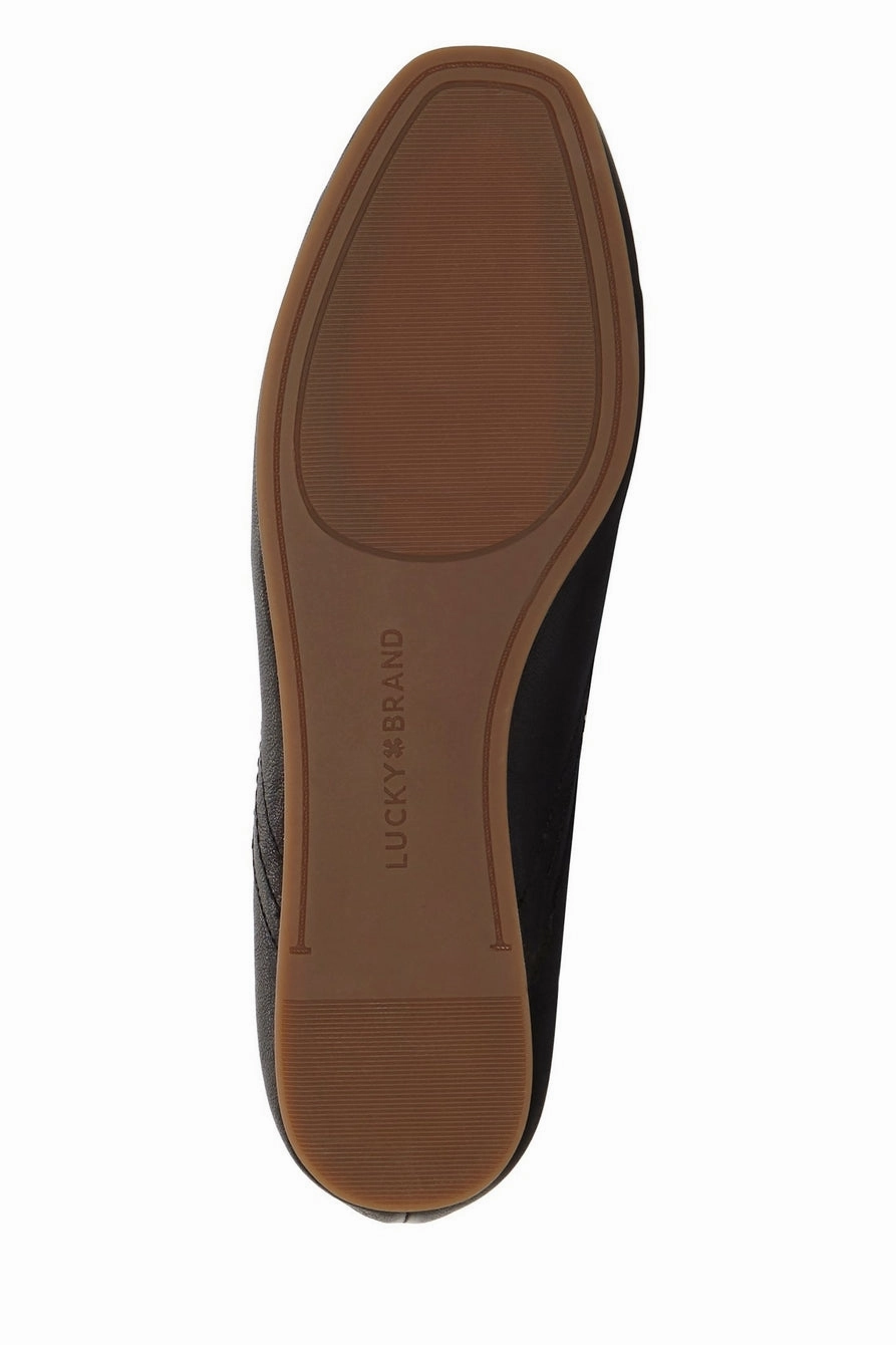 ALBA LEATHER FLAT Lower Back Pain Flat Shoes