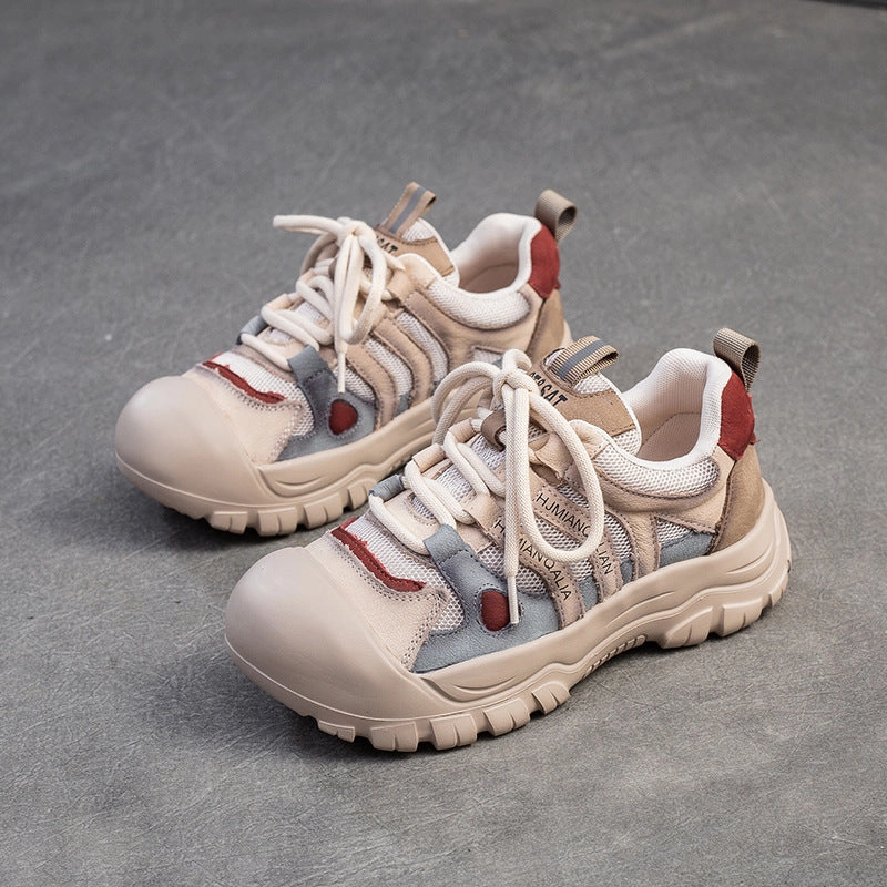 Women Retro Patchwork Breathable Casual Shoes Air Metal Max Casual Shoes