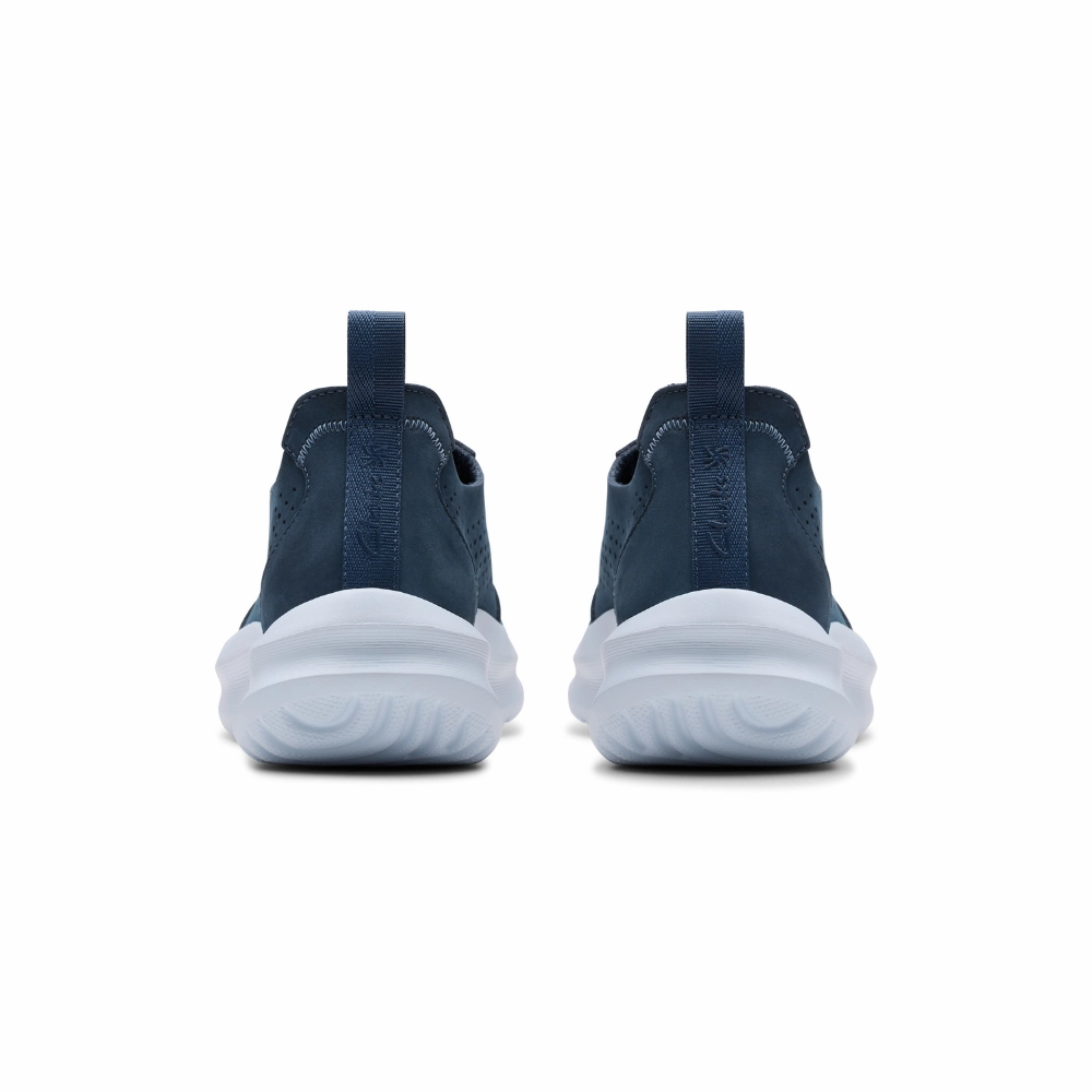 Elvis Walk A Mile In My Clarks Solevana Style Navy Sneaker (Women's)