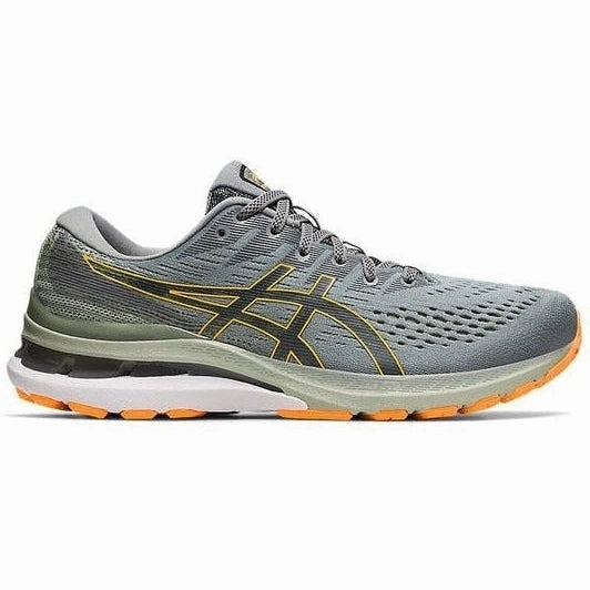 Men's Asics GEL-Kayano 28, Sheet Rock/Orange Pop, 14 D Medium Asics Speed 3 Tennis Shoes
