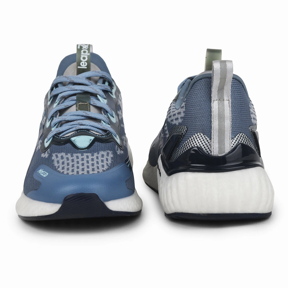 Running Shoes Similar To Leap7x Sky Blue Sports Lacing Running Shoes For Men TORNADO-1 By Liberty