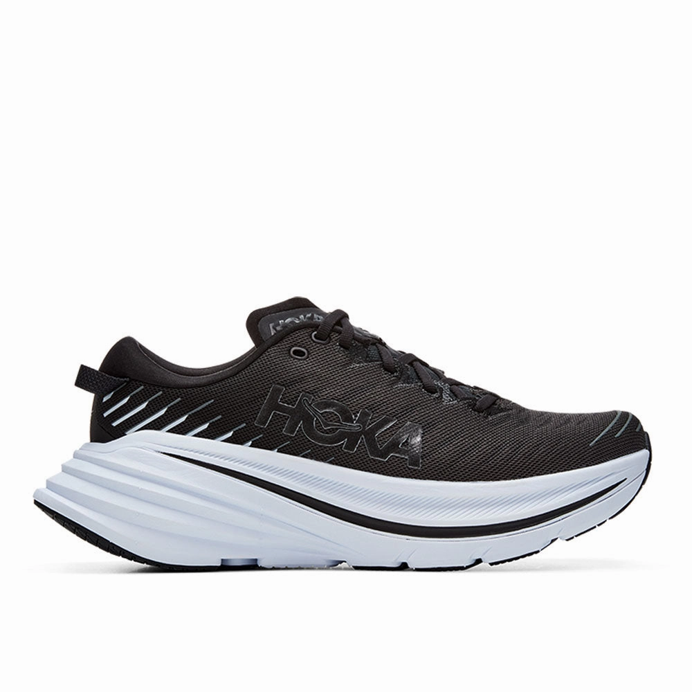 Different Kinds Of Men's Hoka Bondi X, Black/White, 11 D Medium