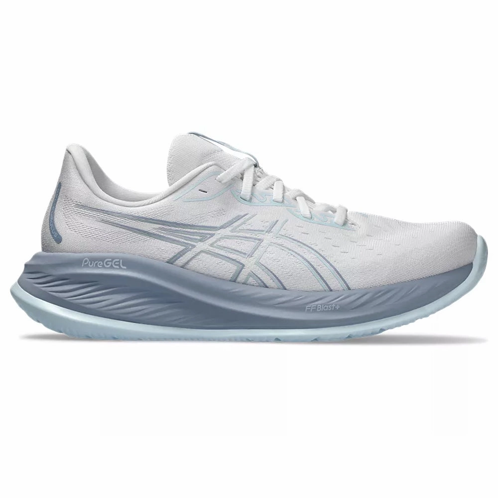 Men's Asics Gel-Cumulus 26, White/Cool Grey, 12.5 2E Wide Asics Gel Ds Trainer 24 Running Shoe