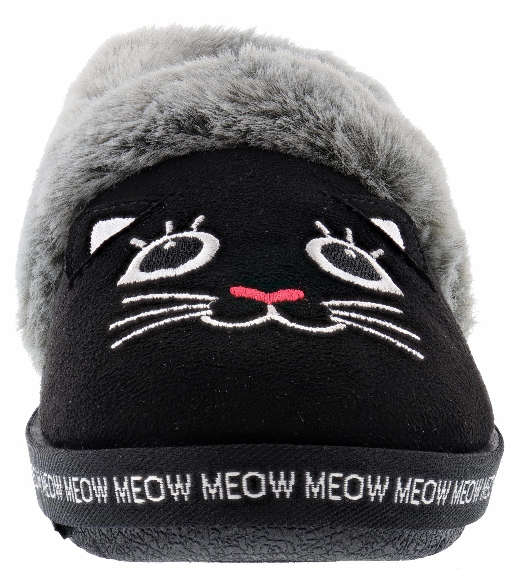 Skechers Bobs Women's Too Cozy- Meow Pajamas Memory Foam Slippers Squishmallow Cat Slippers