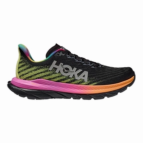 Men's Hoka Mach 5, Black/Multi, 11 D Medium Sellbra Shoes