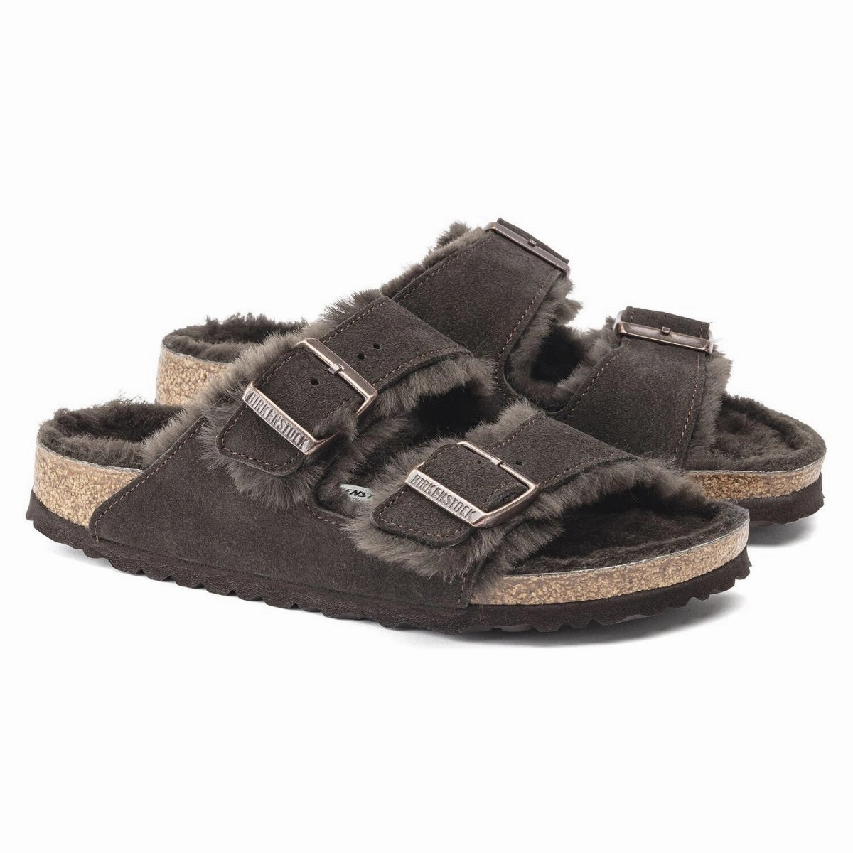Best Running Shoes For Flat Feet And Weak Ankles Birkenstock Women's Arizona Shearling Mocha