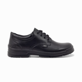 Roc Boots Junior Rigour Black Lace Leather School Shoes Cute Winter Boots Meaning