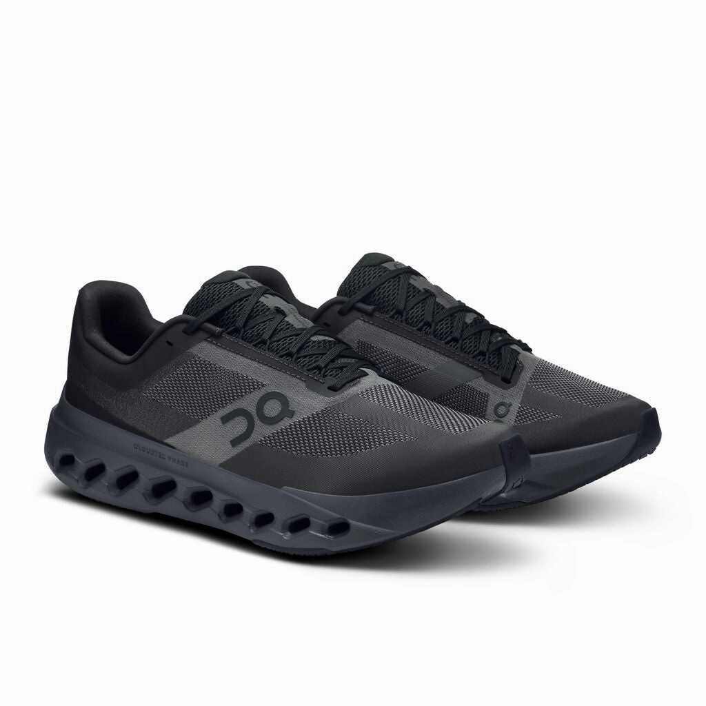 Men's On Cloudsurfer Next Running Shoe in Black | Eclipse Best Shoes For Lifting And Running