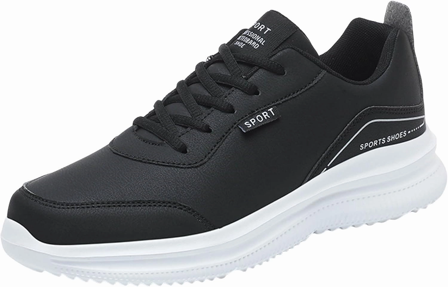 Athletic Spikes Running Shoes IWIHMIV Mens Casual Shoes Mens Slip On Walking Shoes Running Tennis Shoes Comfortable Non Slip Work Shoes Lightweight Sports Shoes