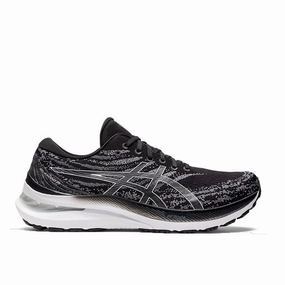Asics Shoe Lace Tying Men's Asics Gel-Kayano 29, Black/White, 10.5 4E Extra Wide