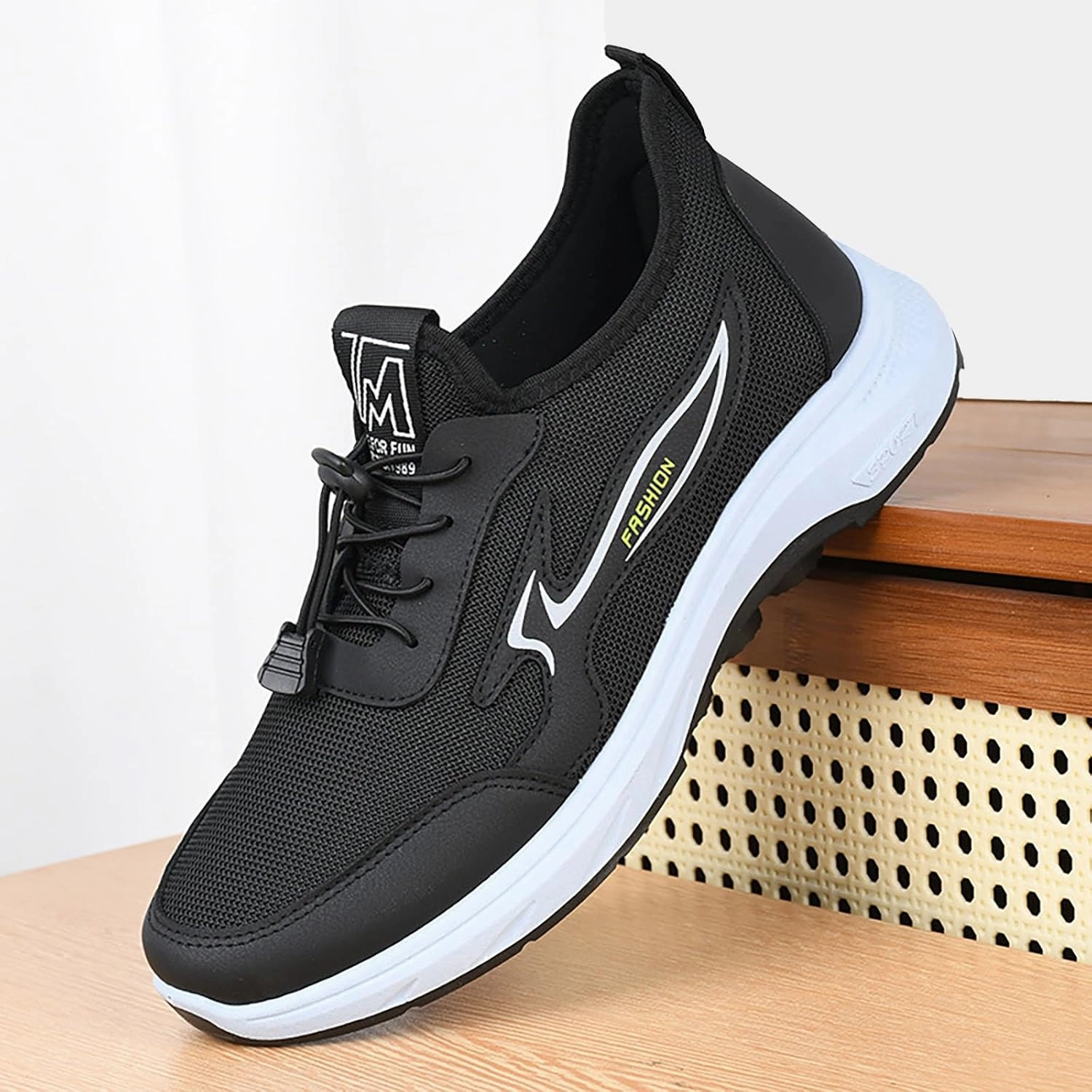 Stores That Sell Running Shoes IWIHMIV Mens Walking Sneakers Men's Sports Shoes Tennis Shoes for Men Men's Athletic Running Shoes Breathable Sport Sneakers