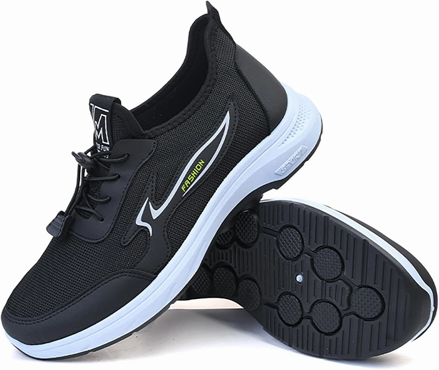 Good Shoes For Running And Training IWIHMIV Mens Walking Sneakers Men's Sports Shoes Tennis Shoes for Men Men's Athletic Running Shoes Breathable Sport Sneakers