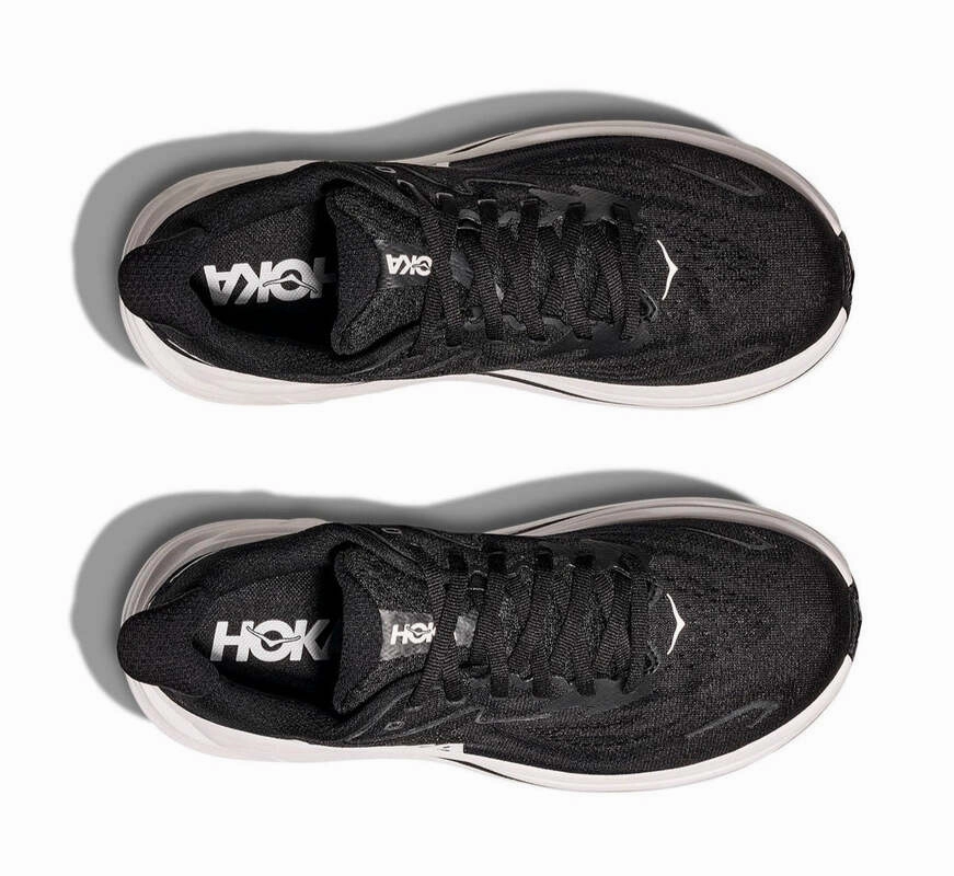 Hoka One One Clifton 10 Black White (Women's) Ross